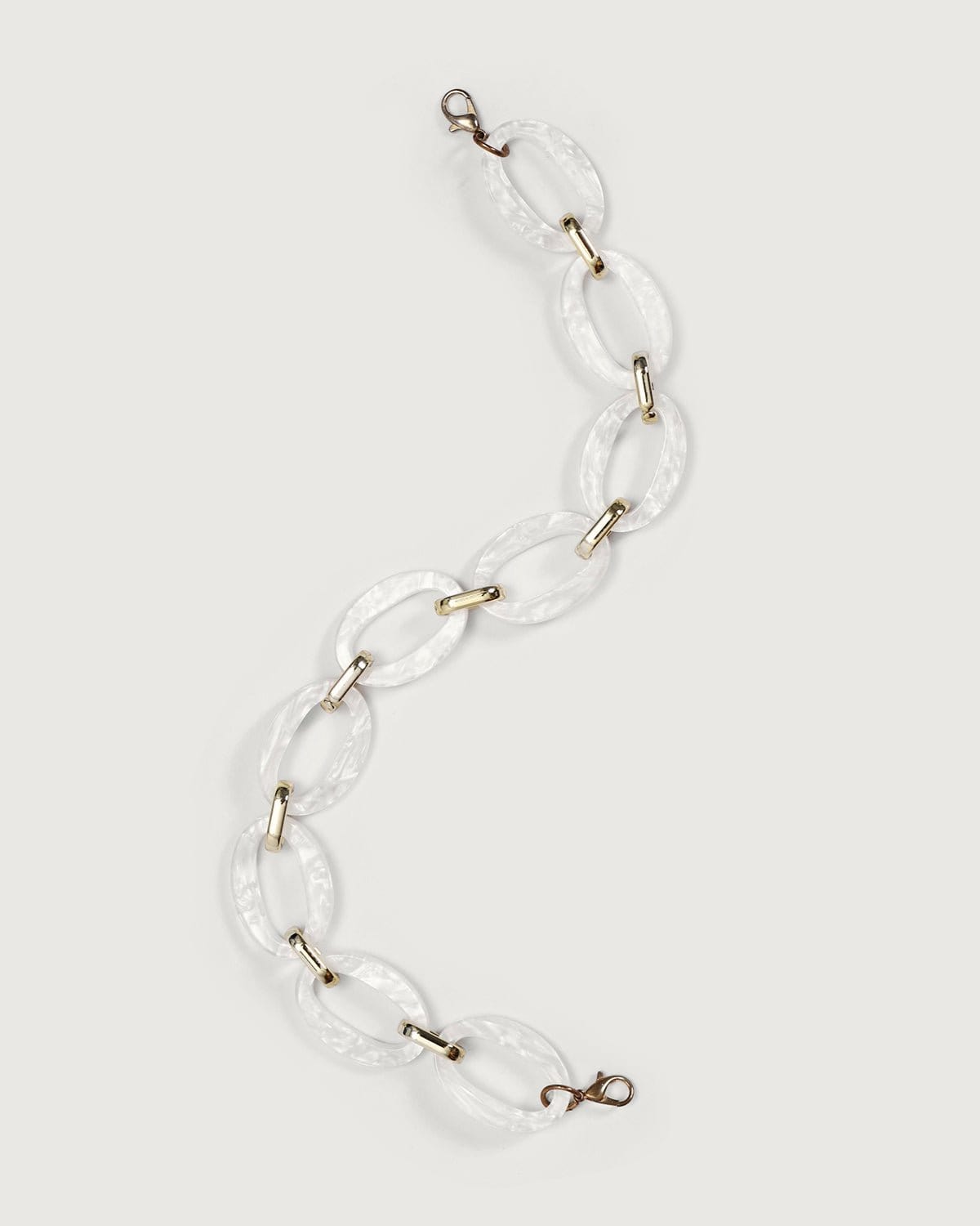 The White Pearl Chain Strap For Dresses