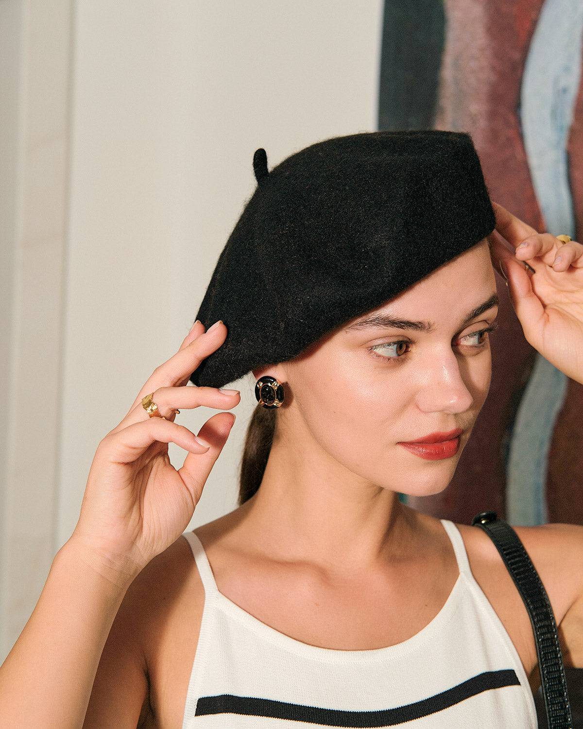 The Solid Retro Versatile Beret