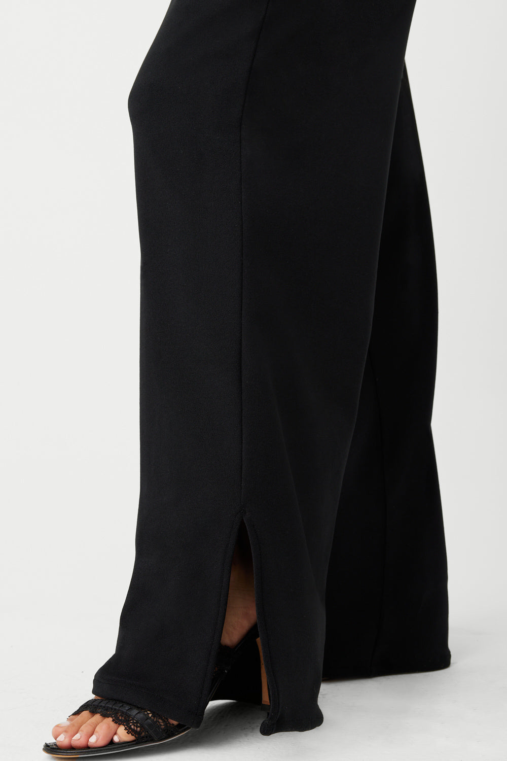 Daisy Terry Low Rise Pant - Black