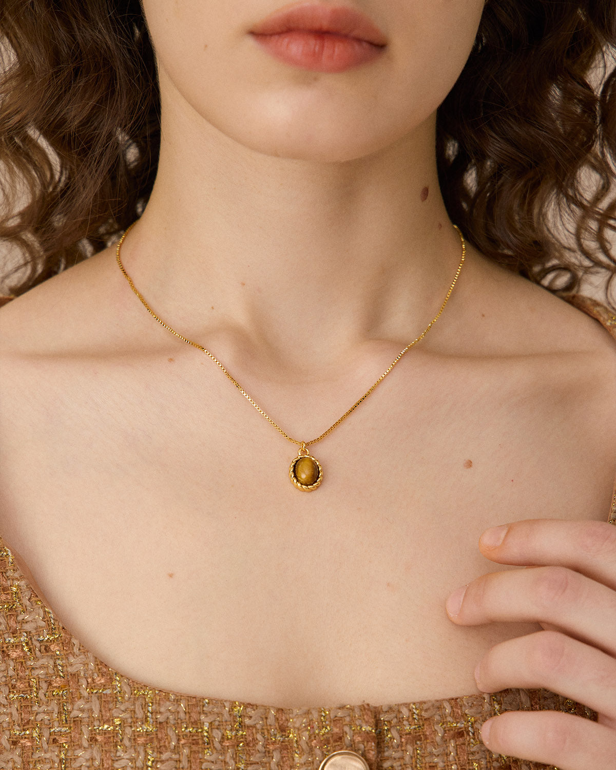 Retro Gold-Plated Necklace