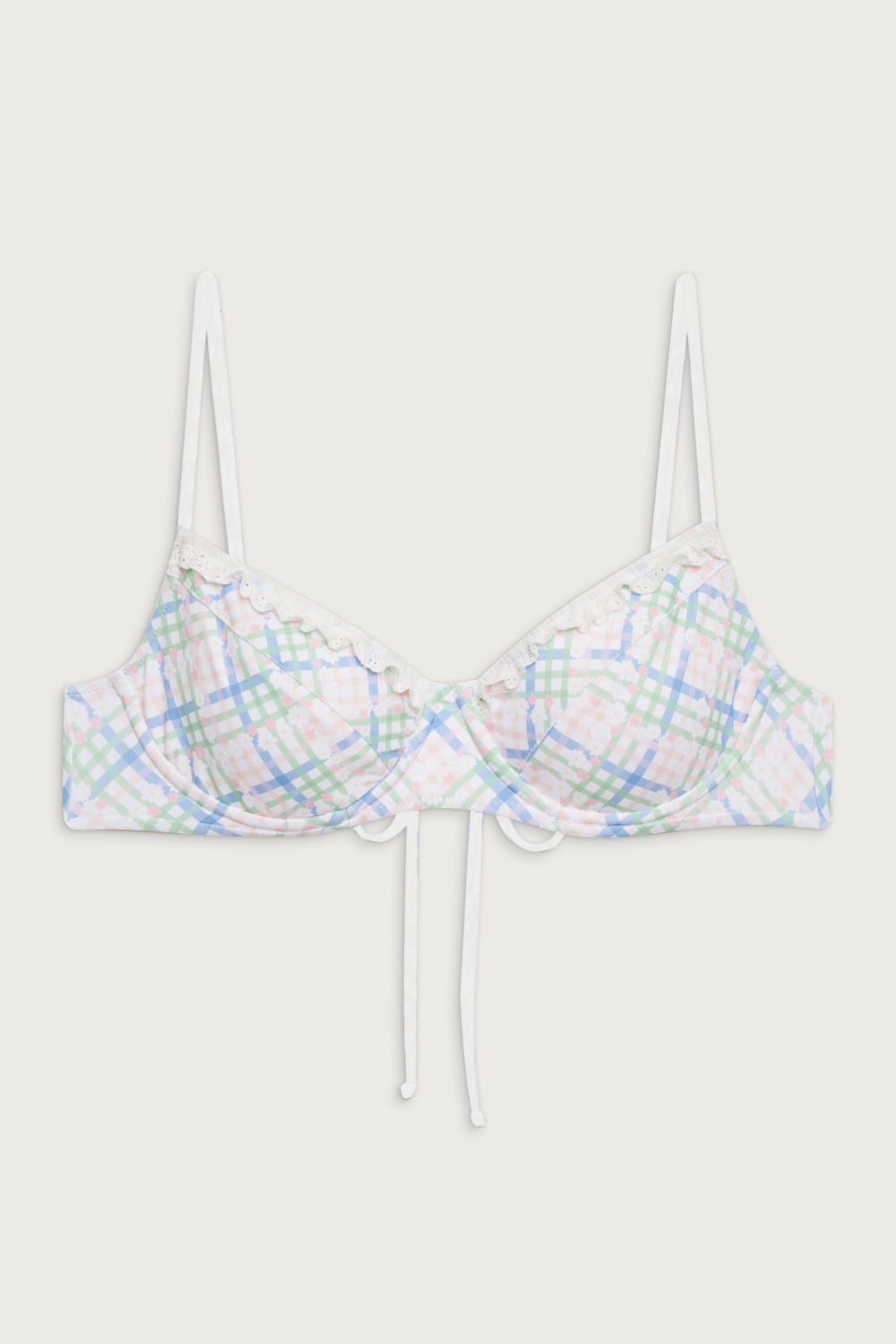 Matilda Underwire Bikini Top - Cottage Meadow