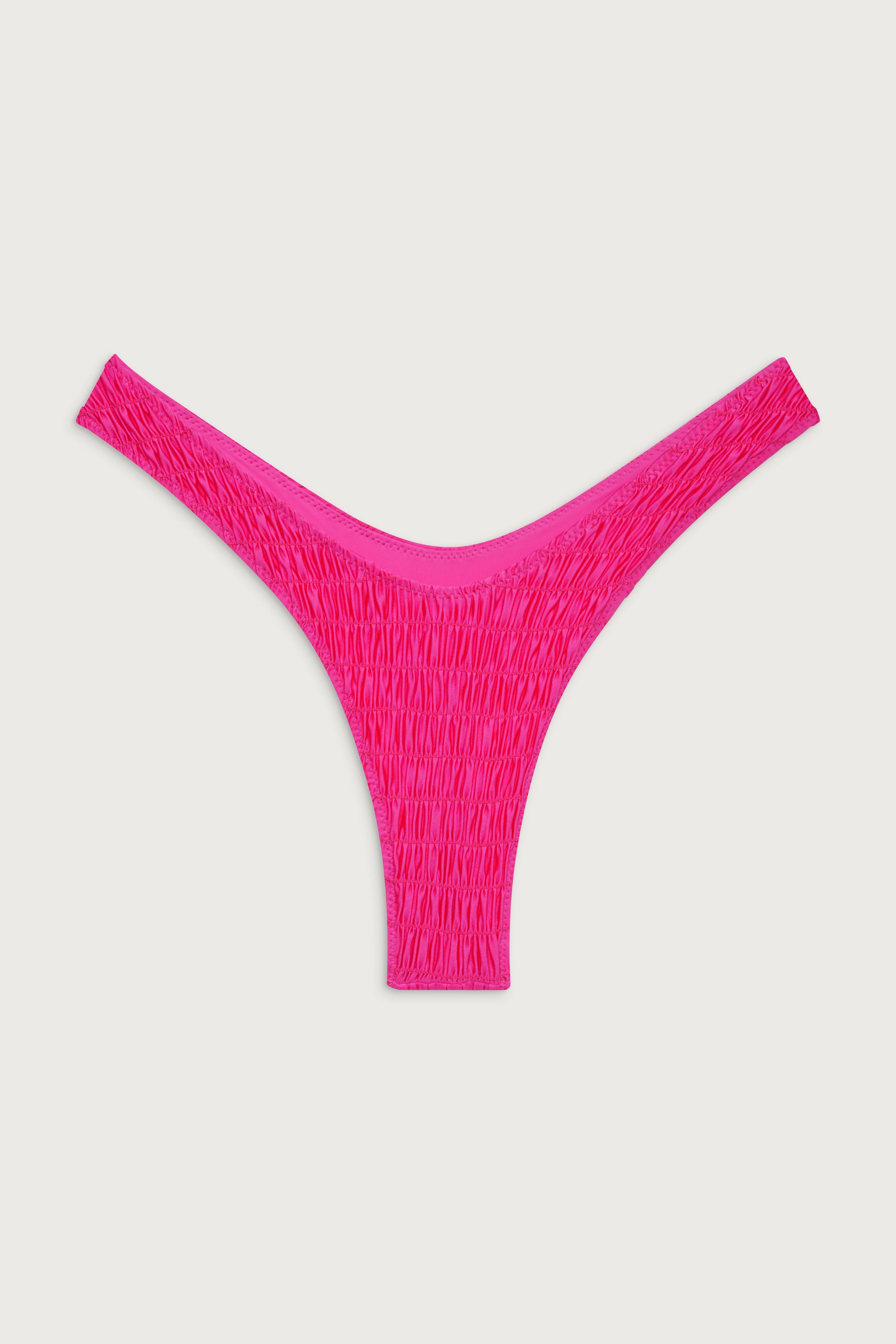 Full Moon Micro Shine Bikini Bottom - Candy Pink