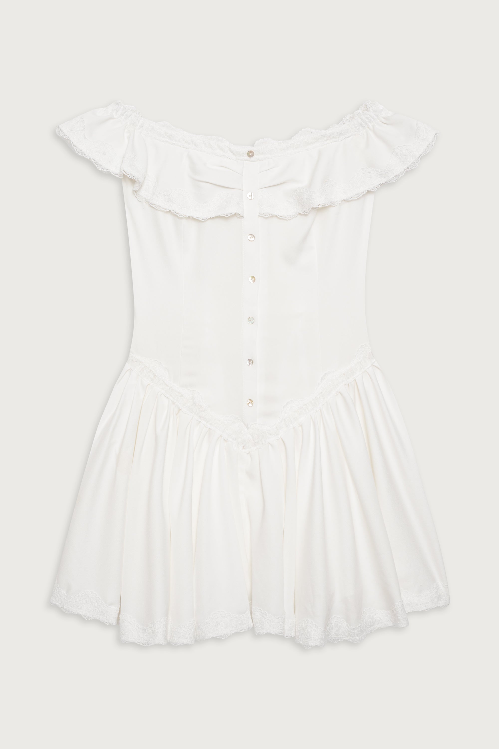 Charli Mini Dress - White