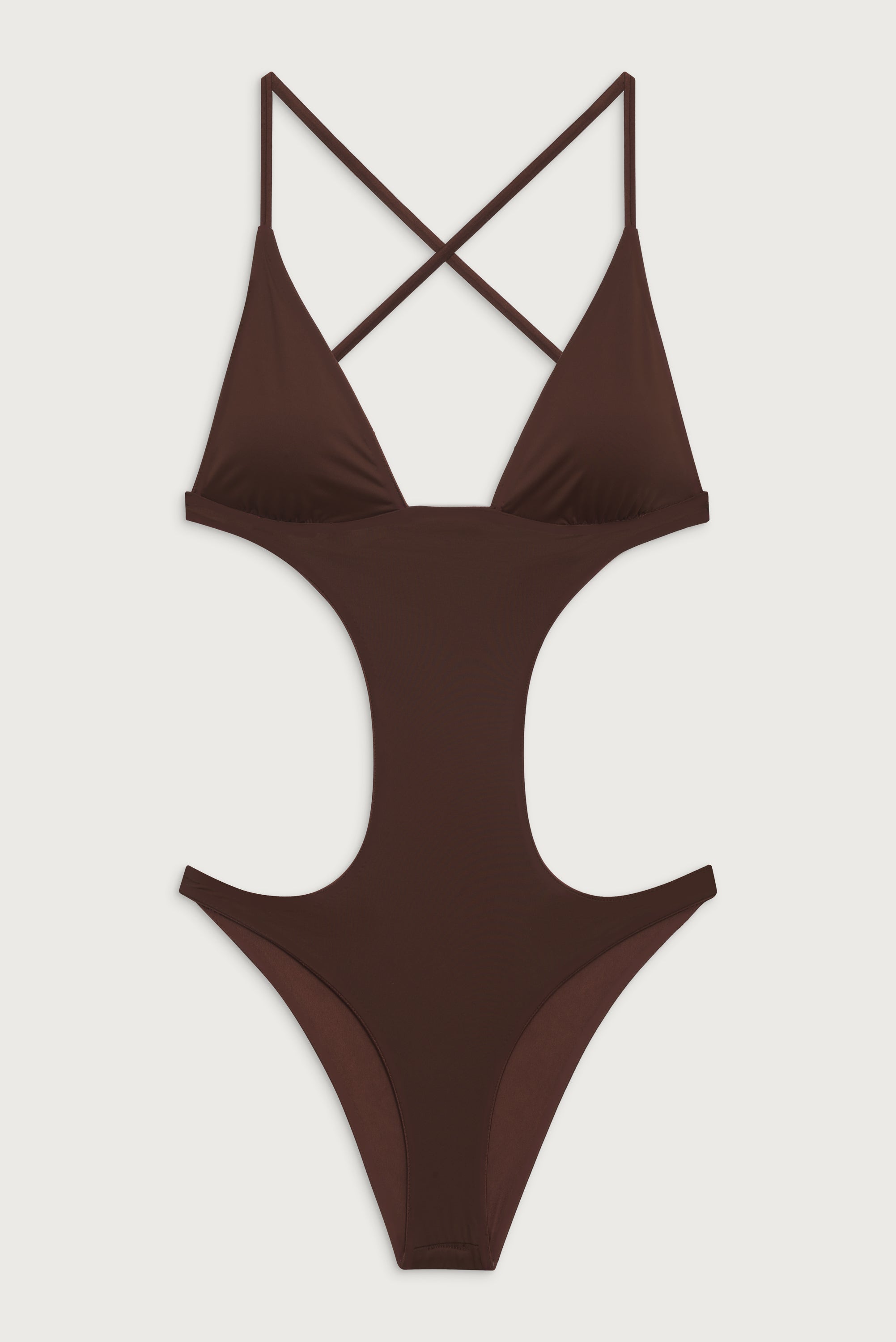 Cruise Monokini One Piece Swimsuit - Cinnamon