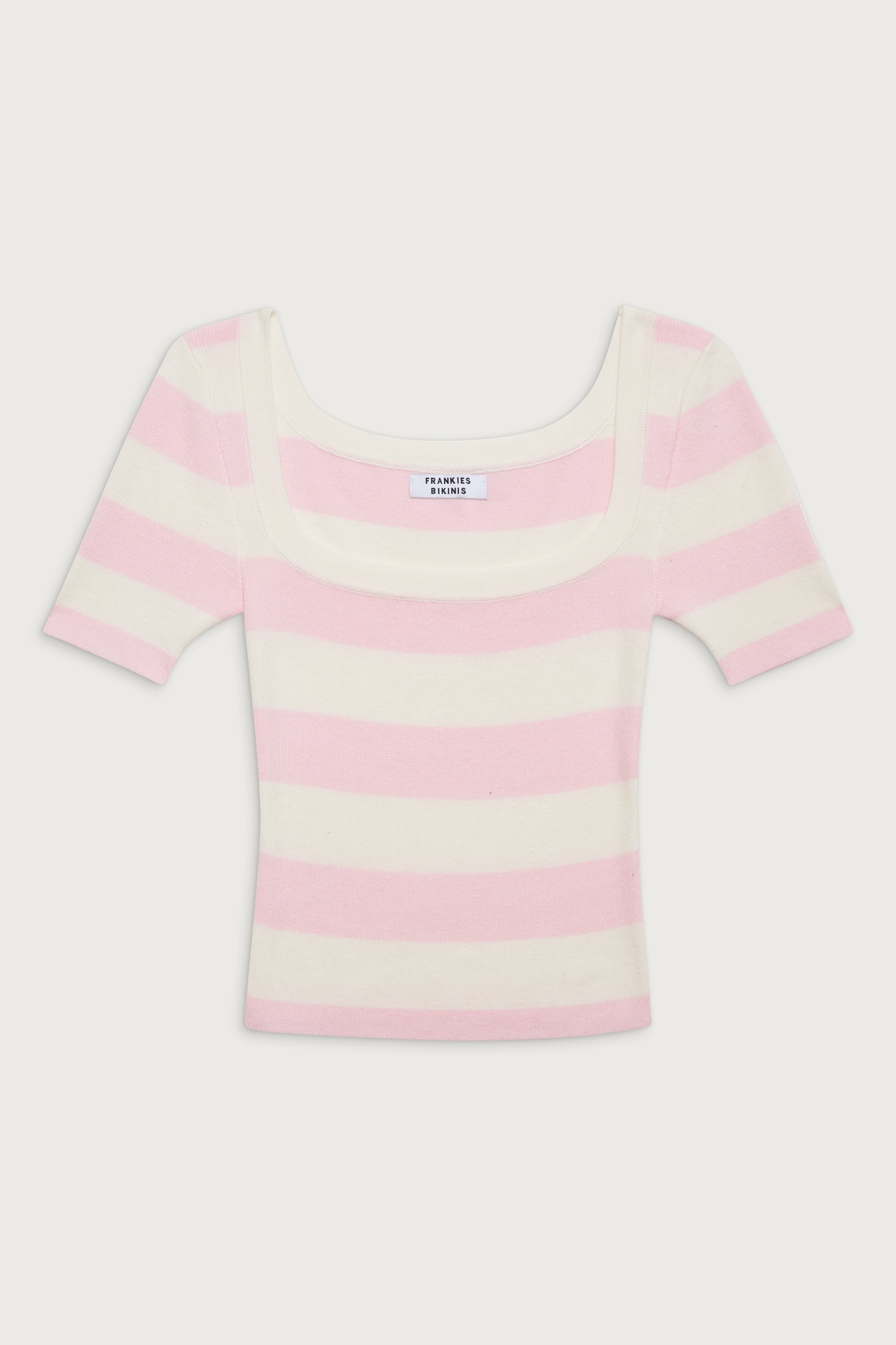 Sunset Knit Shirt - Ballet Stripe