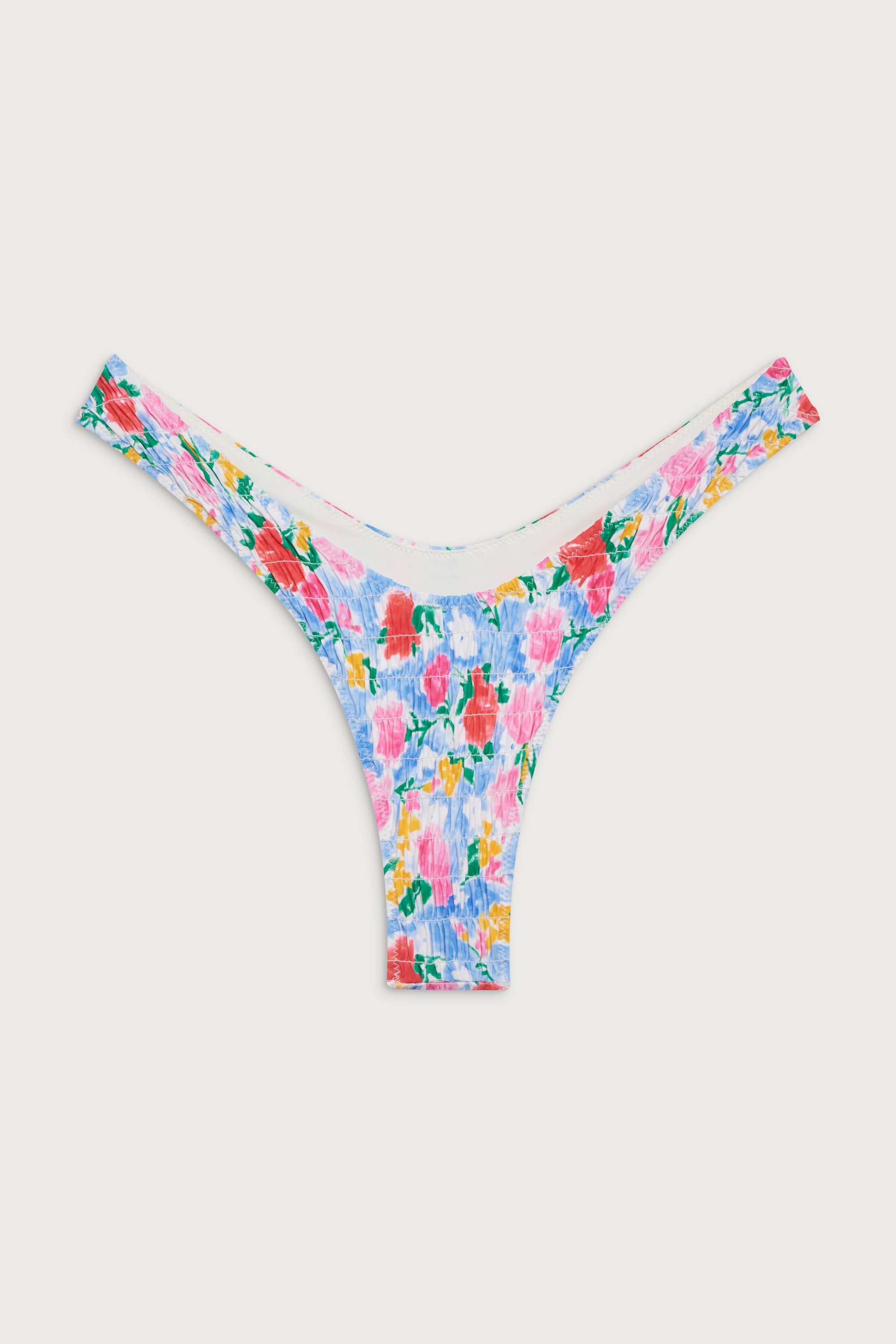 Full Moon Micro Bikini Bottom - Painted Petals