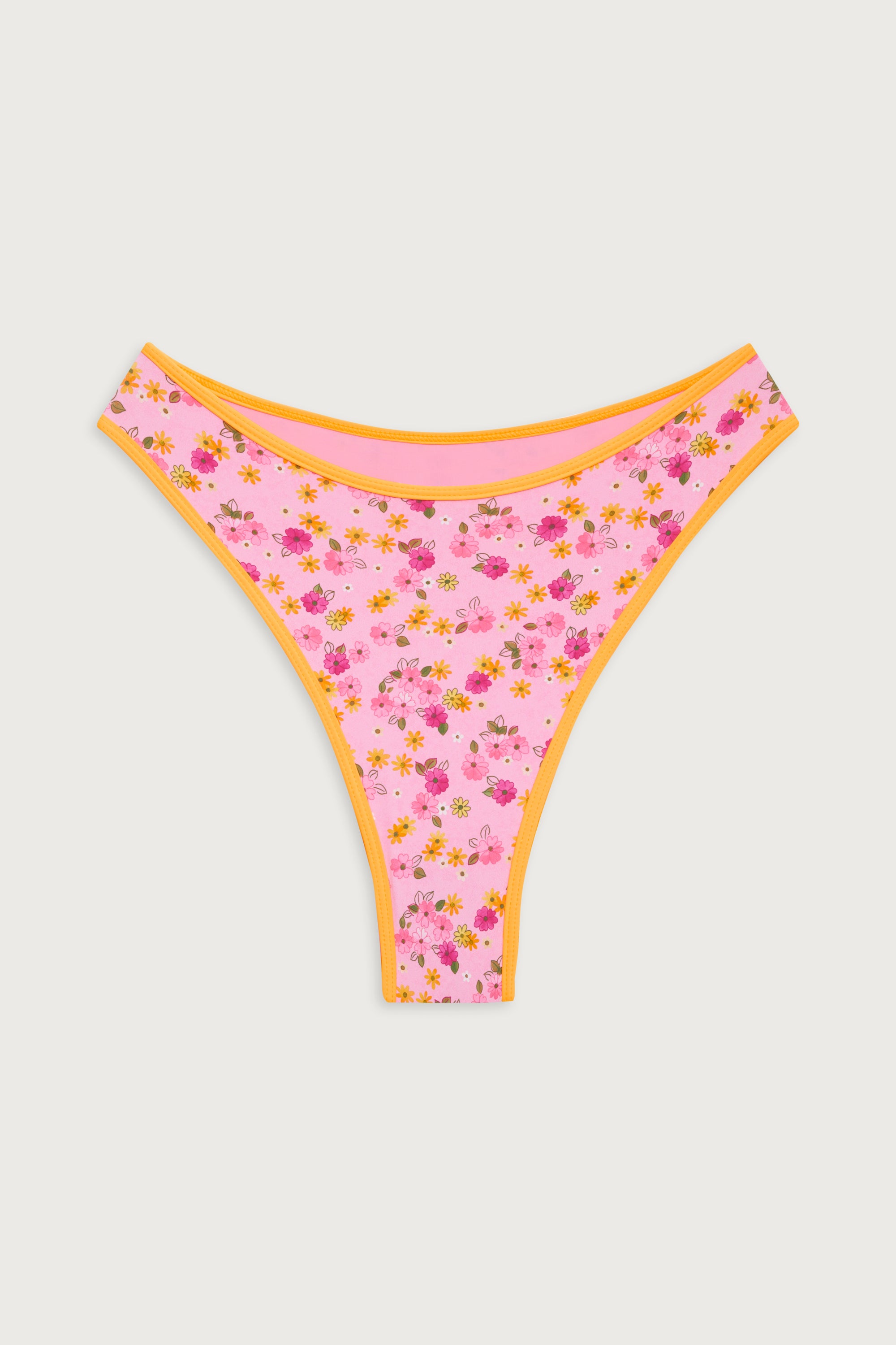 Laura High Waist Cheeky Bikini Bottom - Queen's Bath