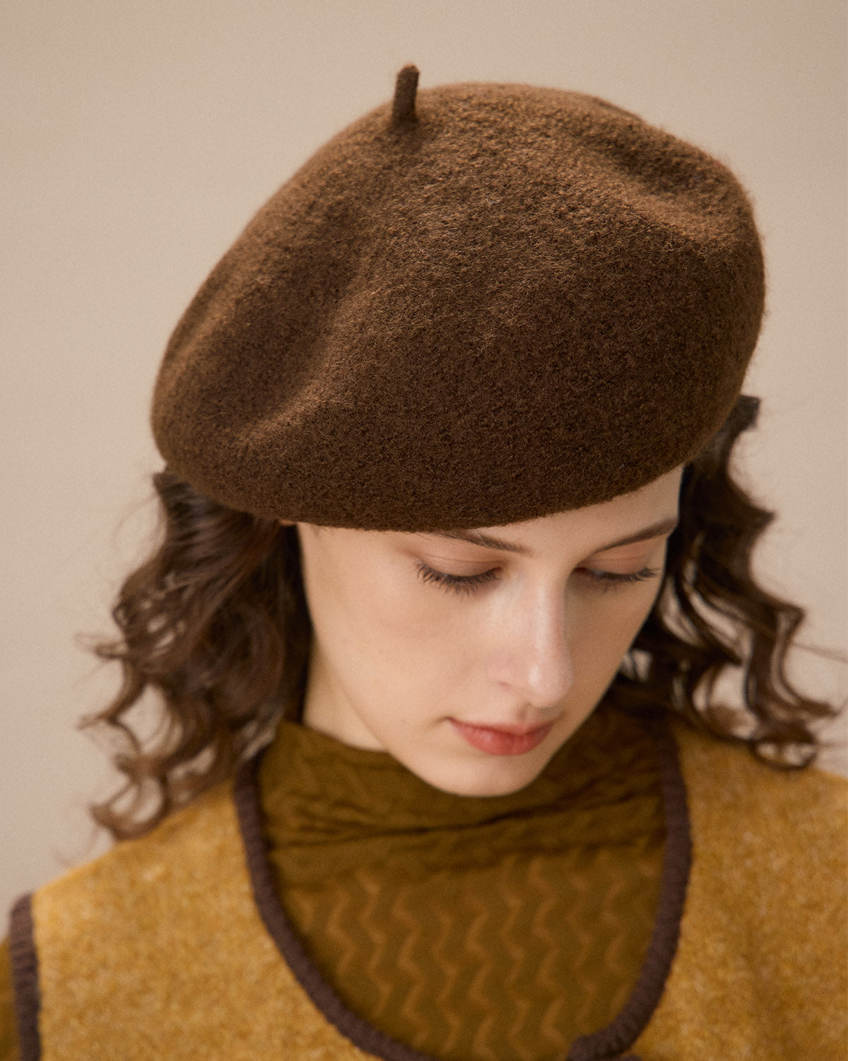 Classic Wool Beret Hat