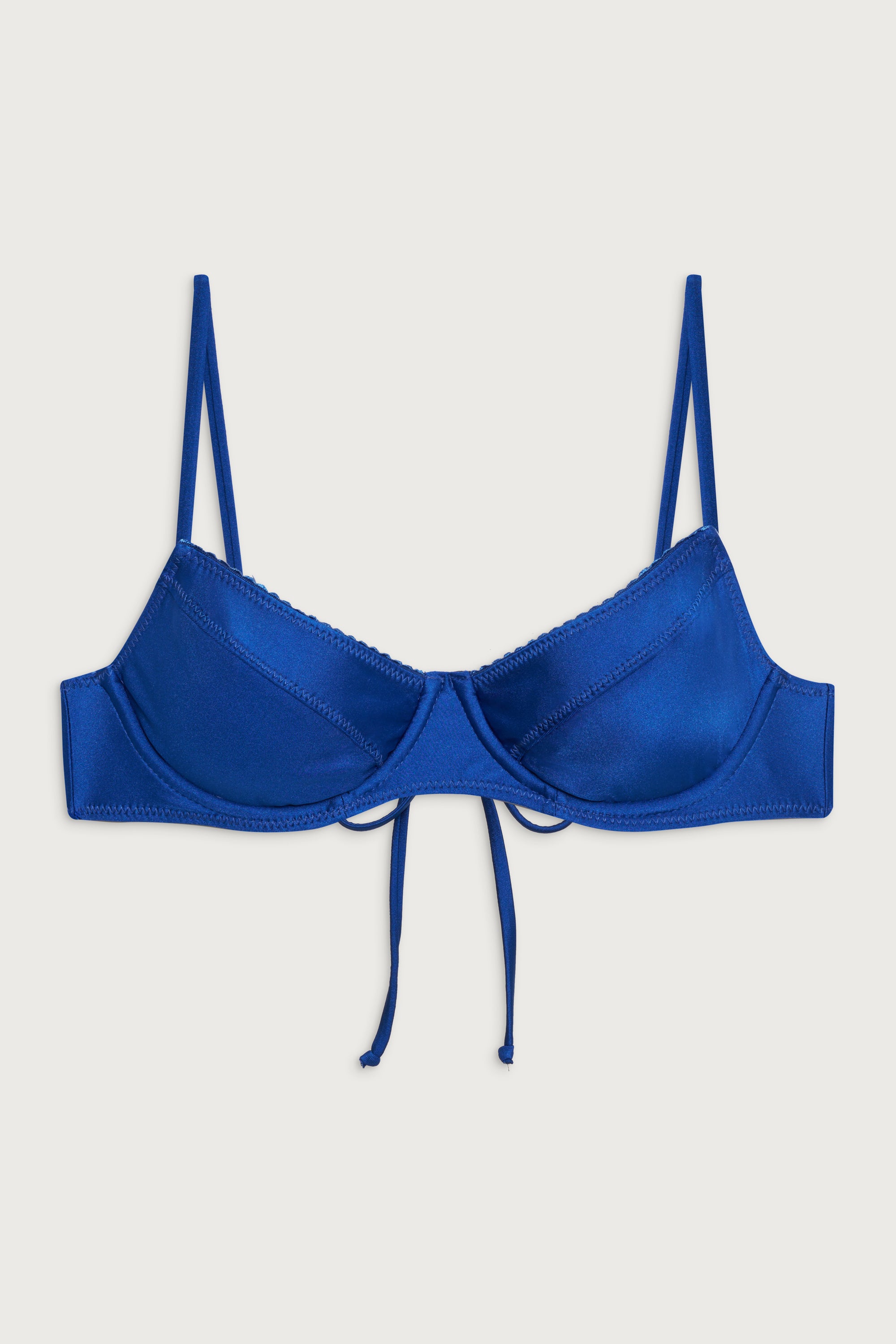 Matilda Underwire Bikini Top - Deep Blue