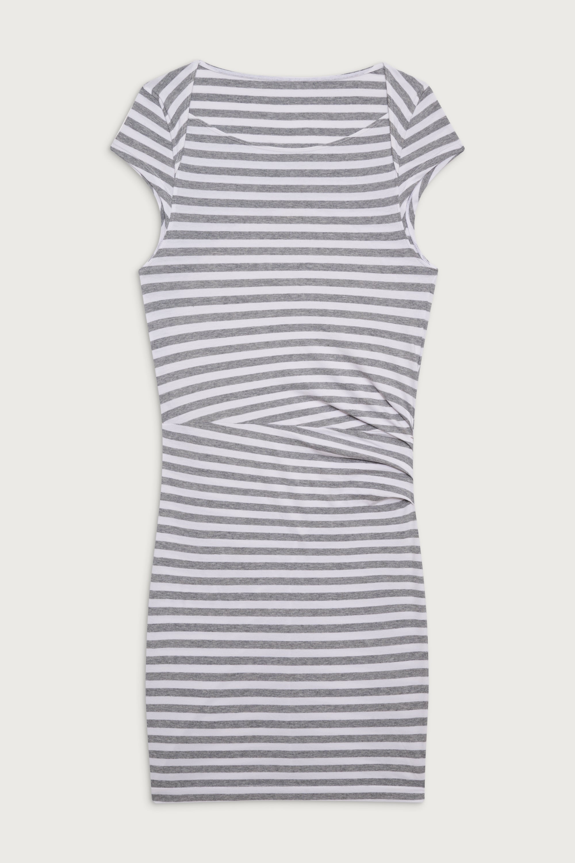 Boulevard Cotton Cutout Mini Dress - Hazy Stripe