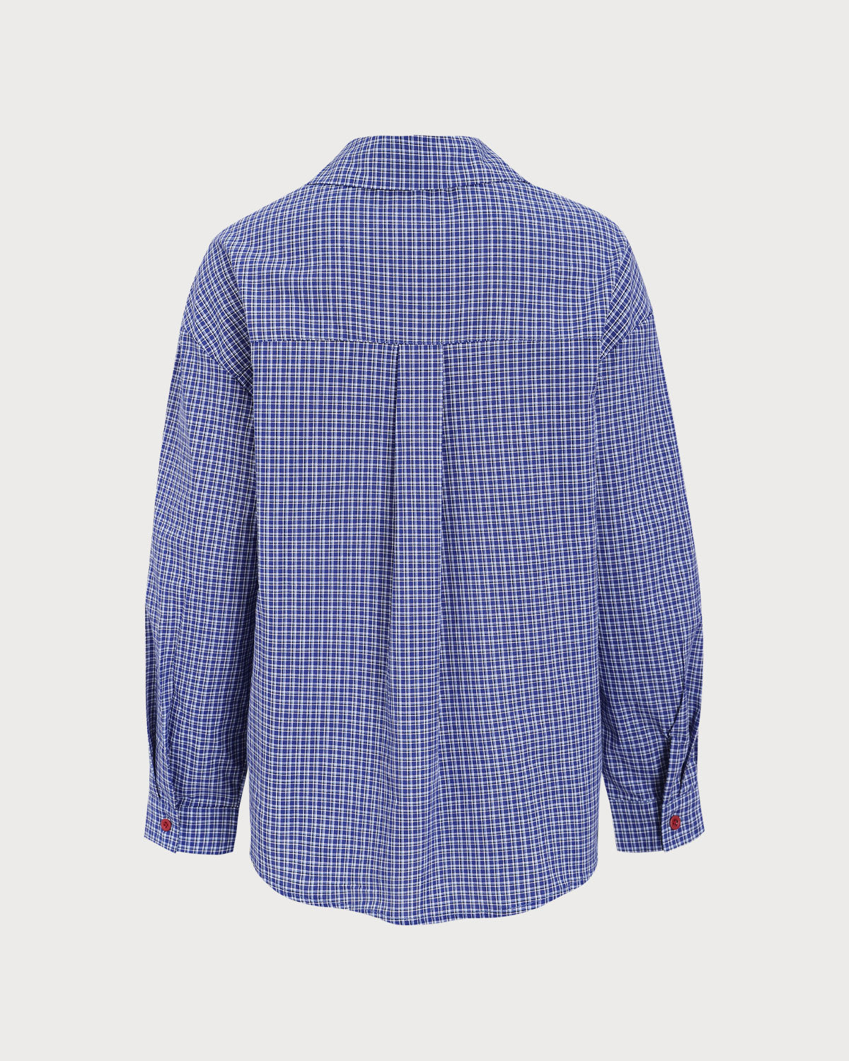 Blue Plaid Pocket Shirt