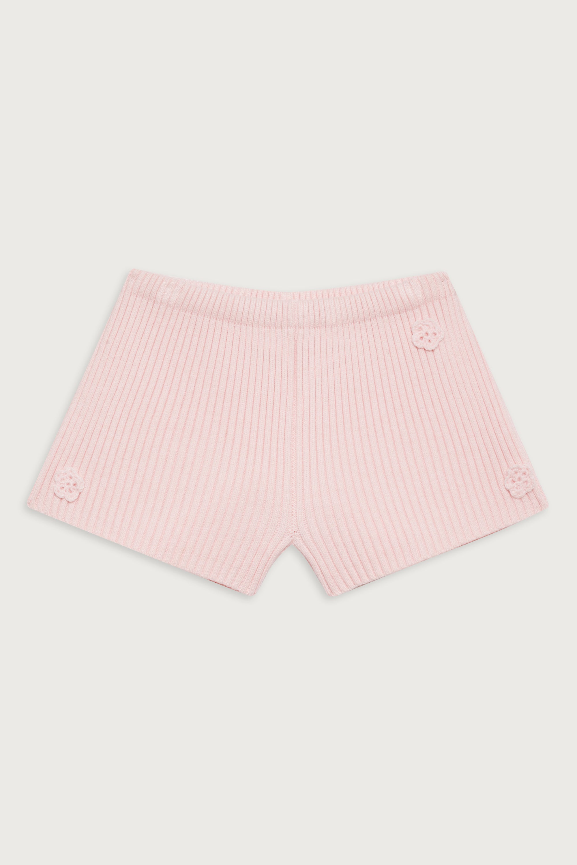 Providence Cloud Knit Mini Short - Rose Quartz