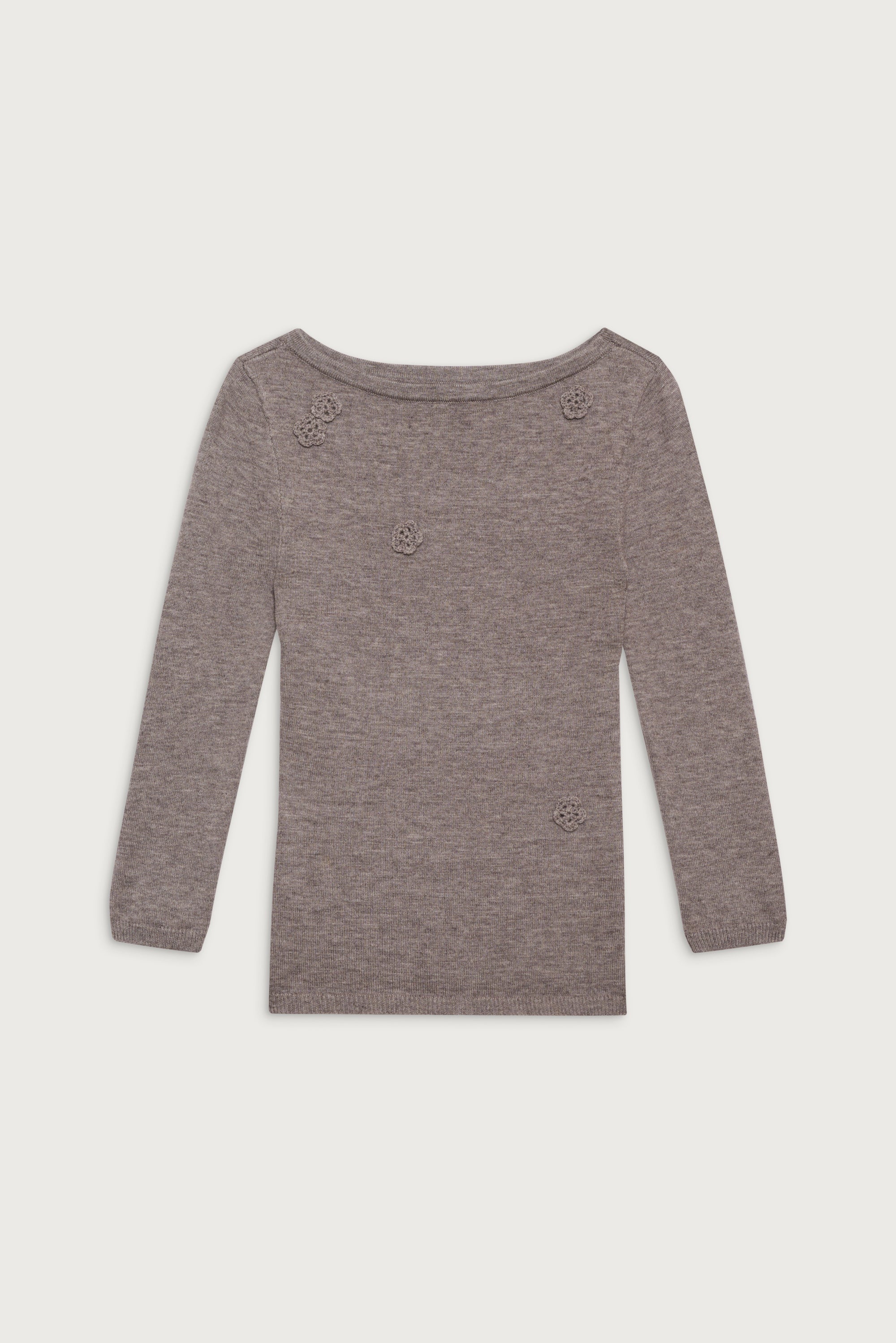 Providence Cloud Knit Sweater - Dark Pearl